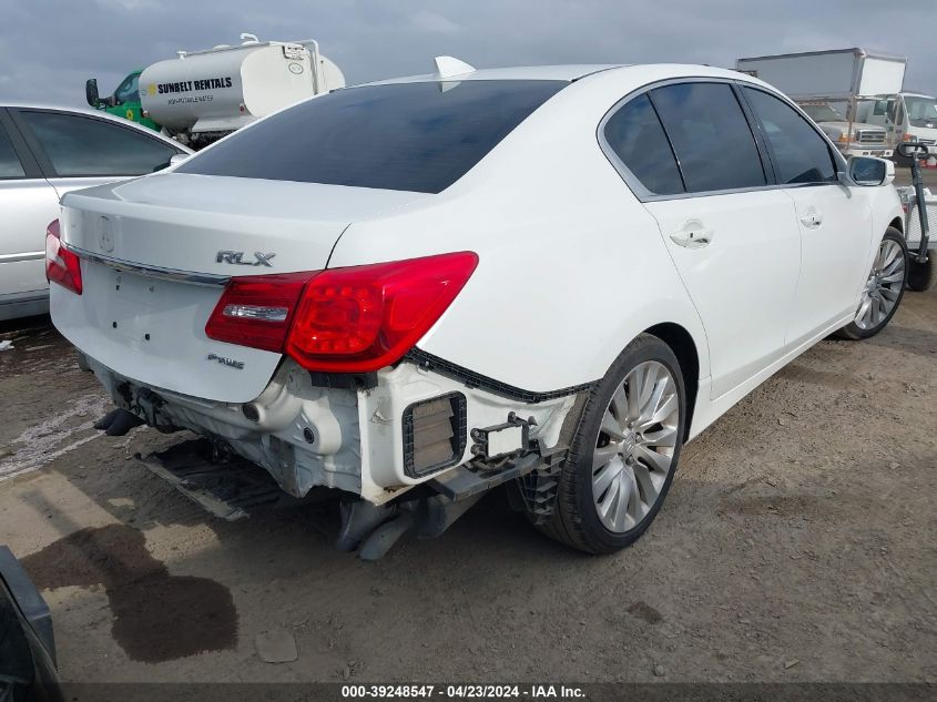 2015 Acura Rlx VIN: JH4KC1F56FC001085 Lot: 39248547