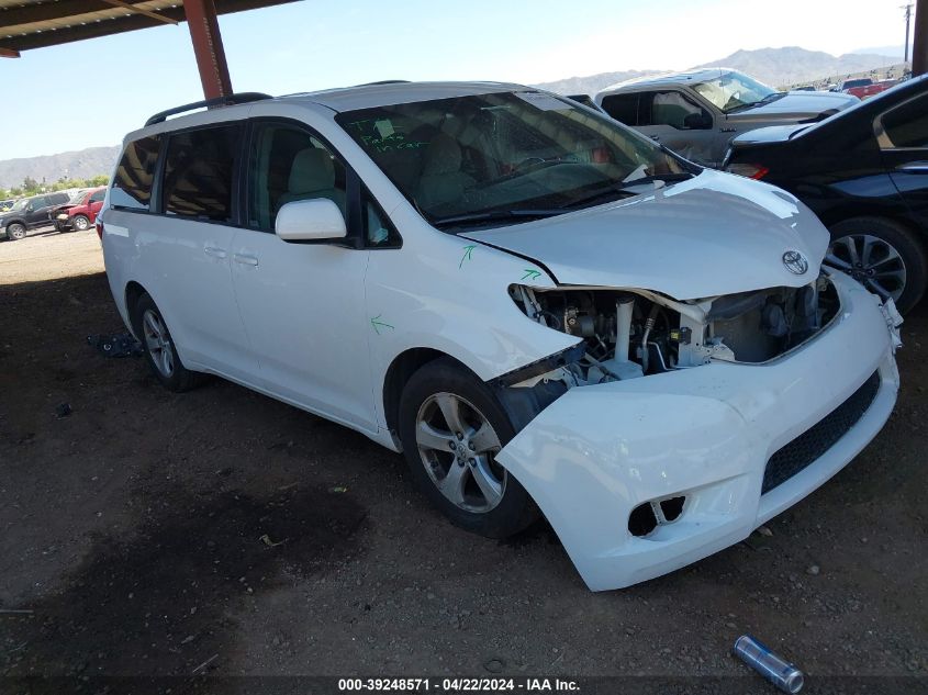 2017 Toyota Sienna Le 8 Passenger VIN: 5TDKZ3DC7HS830164 Lot: 39248571