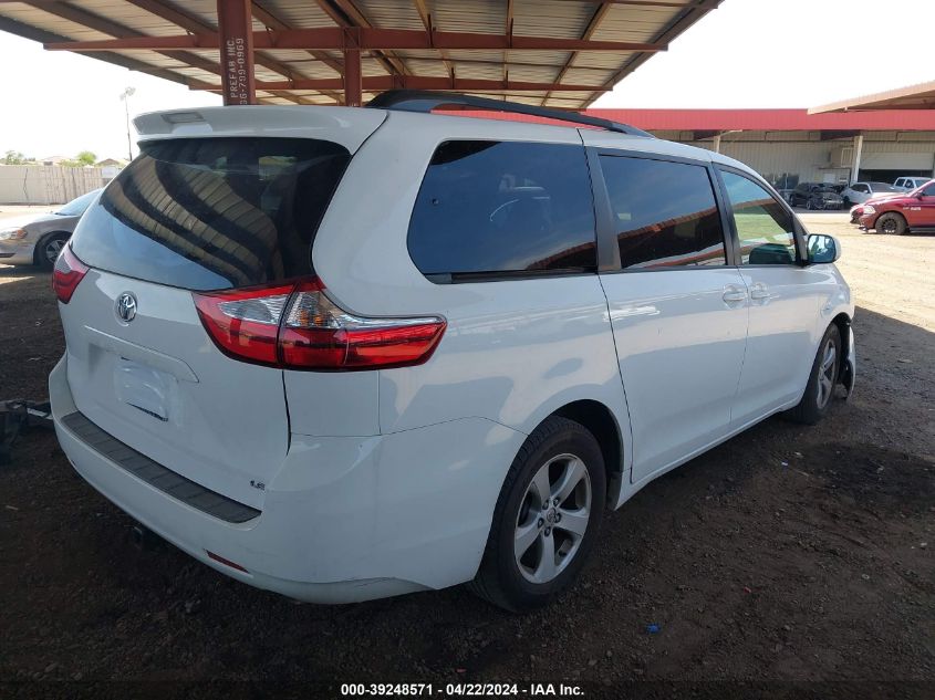 2017 Toyota Sienna Le 8 Passenger VIN: 5TDKZ3DC7HS830164 Lot: 39248571