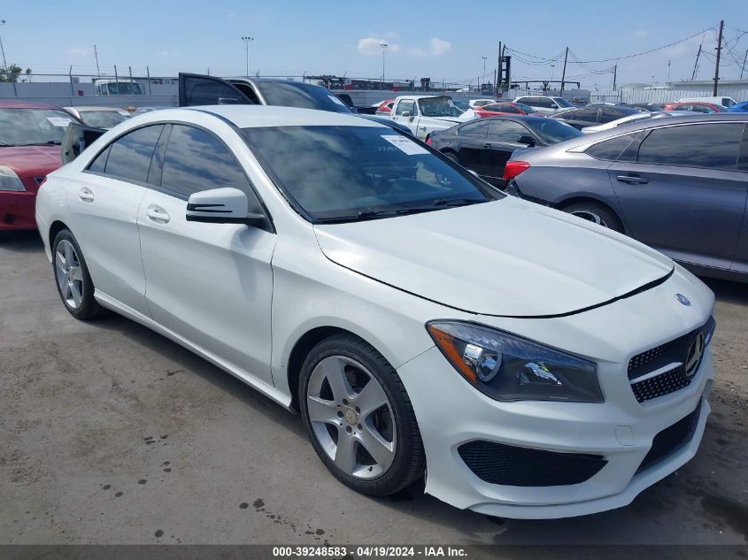 2015 Mercedes-Benz Cla 250 VIN: WDDSJ4EB0FN176751 Lot: 39248583