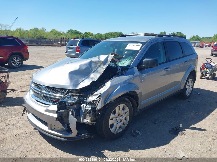 VIN 3C4PDCAB5JT533230 2018 DODGE JOURNEY SE