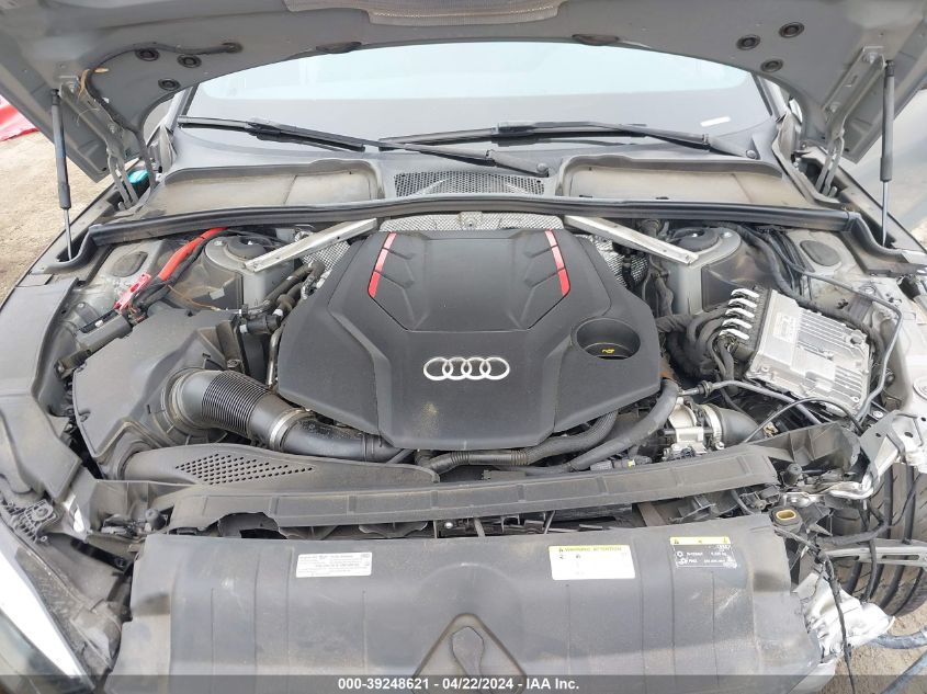 2021 Audi S5 Sportback Premium Plus Tfsi Quattro Tiptronic VIN: WAUC4CF57MA021026 Lot: 39248621