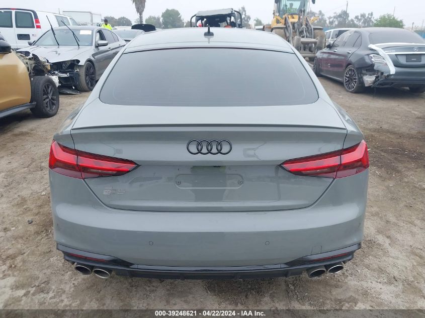 2021 Audi S5 Sportback Premium Plus Tfsi Quattro Tiptronic VIN: WAUC4CF57MA021026 Lot: 39248621