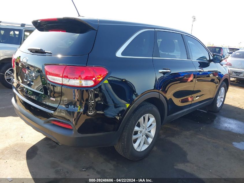 2017 Kia Sorento 2.4L L VIN: 5XYPG4A39HG220561 Lot: 39248686