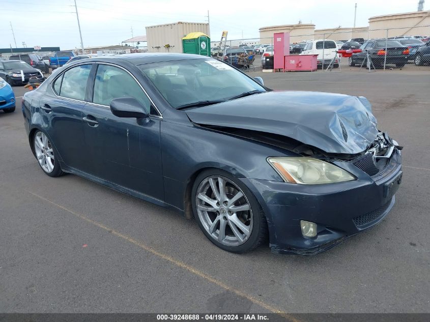 2007 Lexus Is 250 VIN: JTHBK262772039494 Lot: 39248688
