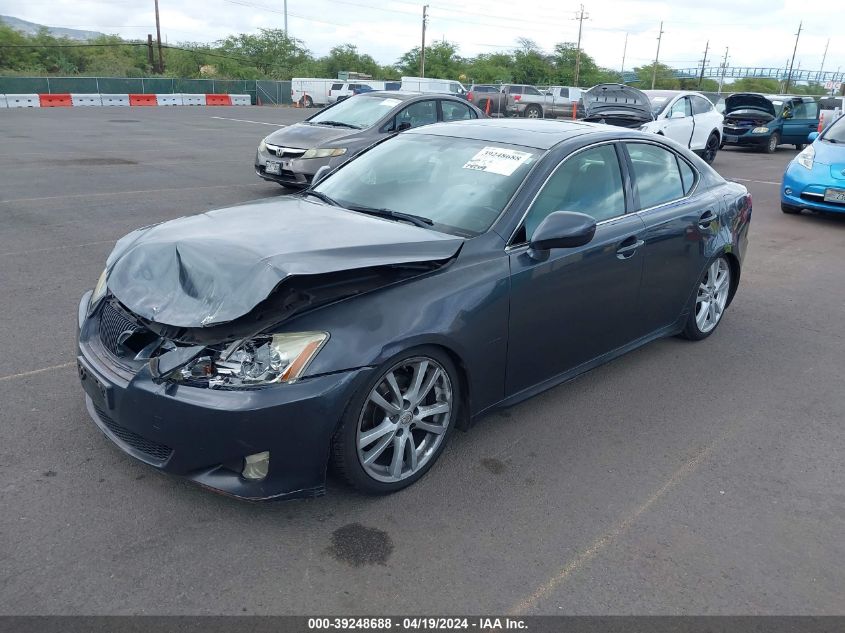 2007 Lexus Is 250 VIN: JTHBK262772039494 Lot: 39248688