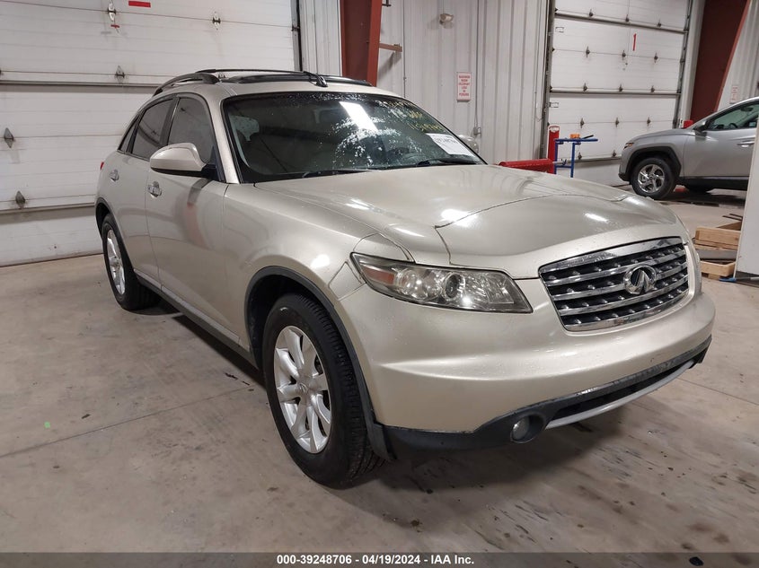 2006 Infiniti Fx35 VIN: JNRAS08W16X204393 Lot: 39248706