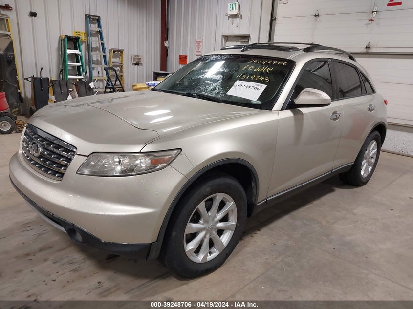 2006 Infiniti Fx35 VIN: JNRAS08W16X204393 Lot: 39248706