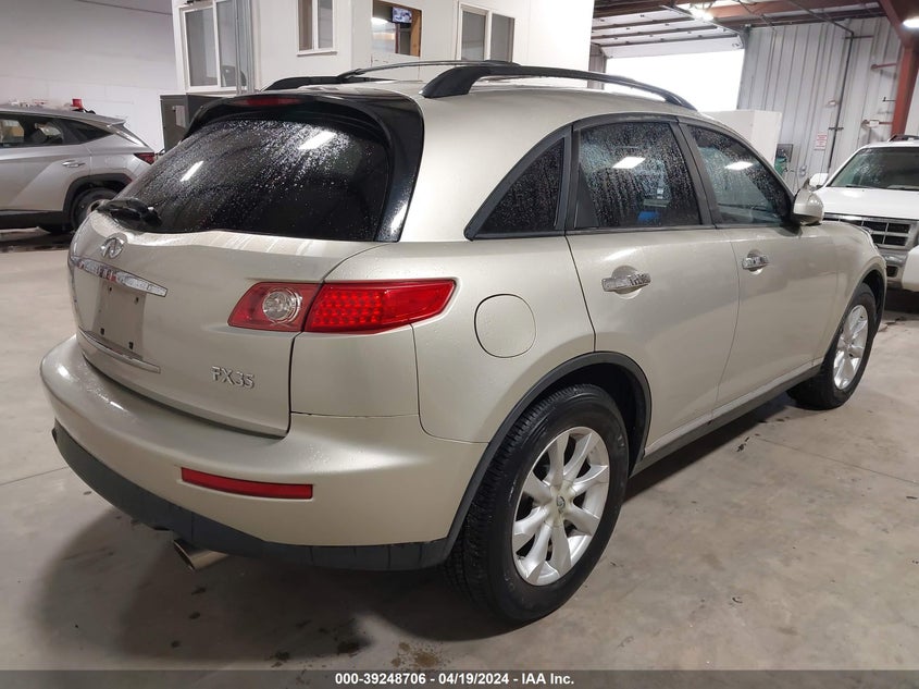 2006 Infiniti Fx35 VIN: JNRAS08W16X204393 Lot: 39248706