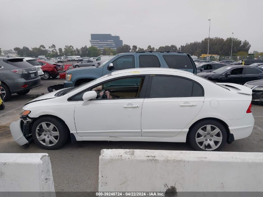 2007 Honda Civic Lx VIN: 1HGFA16547L093051 Lot: 39248724