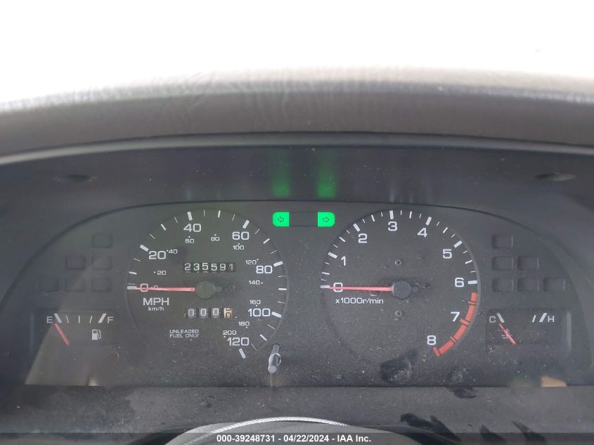 1999 Nissan Altima Gle/Gxe/Se/Se-L/Xe VIN: 1N4DL01D8XC242625 Lot: 39248731