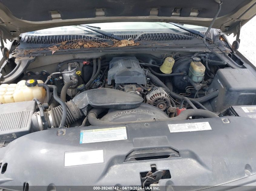 2000 Chevrolet Silverado 1500 Ls VIN: 2GCEK19T5Y1325245 Lot: 39248742