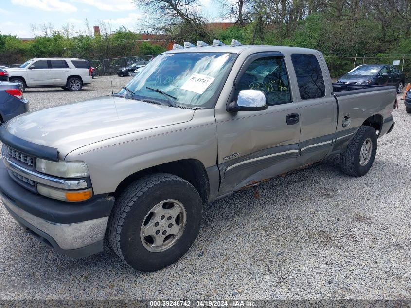 2000 Chevrolet Silverado 1500 Ls VIN: 2GCEK19T5Y1325245 Lot: 39248742