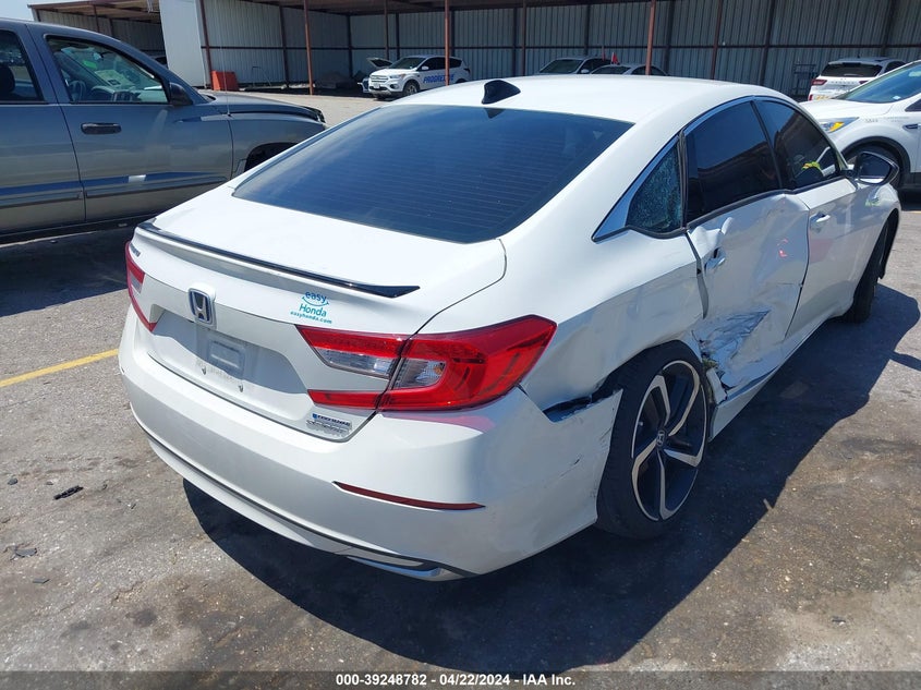 VIN 1HGCV3F22NA043024 2022 HONDA ACCORD HYBRID SPORT