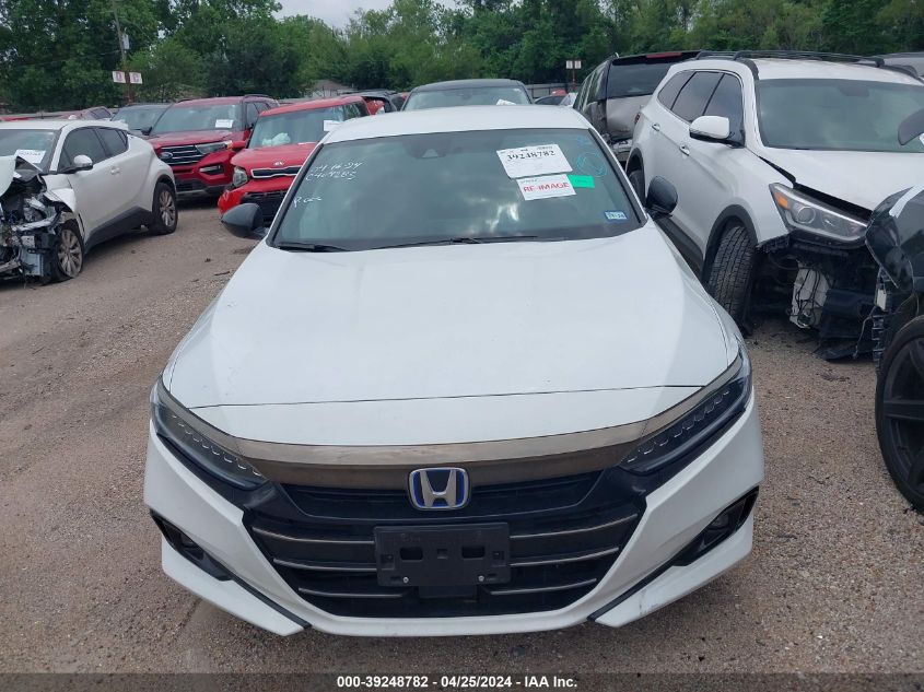 2022 Honda Accord Hybrid Sport VIN: 1HGCV3F22NA043024 Lot: 39248782