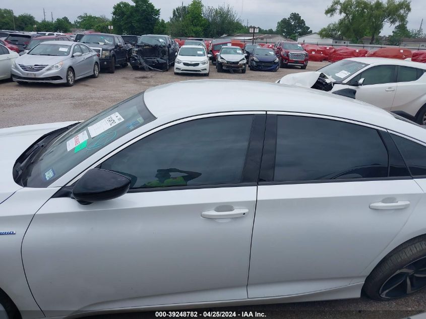2022 Honda Accord Hybrid Sport VIN: 1HGCV3F22NA043024 Lot: 39248782
