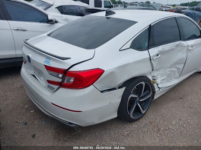 2022 Honda Accord Hybrid Sport VIN: 1HGCV3F22NA043024 Lot: 39248782