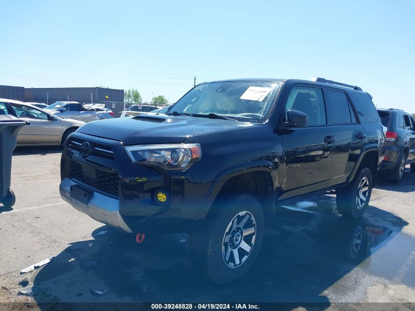 2022 Toyota 4Runner Trd Off Road VIN: JTEPU5JR8N6006920 Lot: 39248828