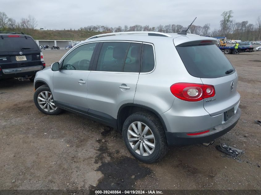 2011 Volkswagen Tiguan Se VIN: WVGAV7AX7BW505328 Lot: 39248864