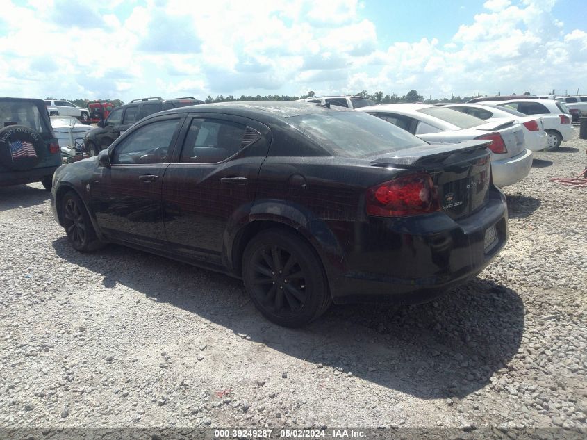 2013 Dodge Avenger Sxt VIN: 1C3CDZCB3DN620356 Lot: 39249287