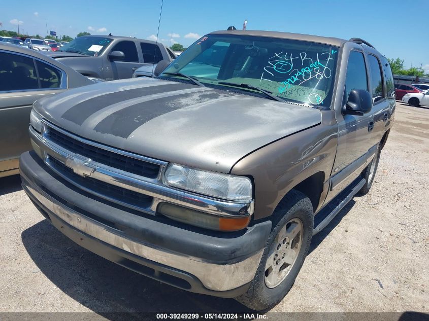 2004 Chevrolet Tahoe Ls VIN: 1GNEC13Z74R172080 Lot: 39249299