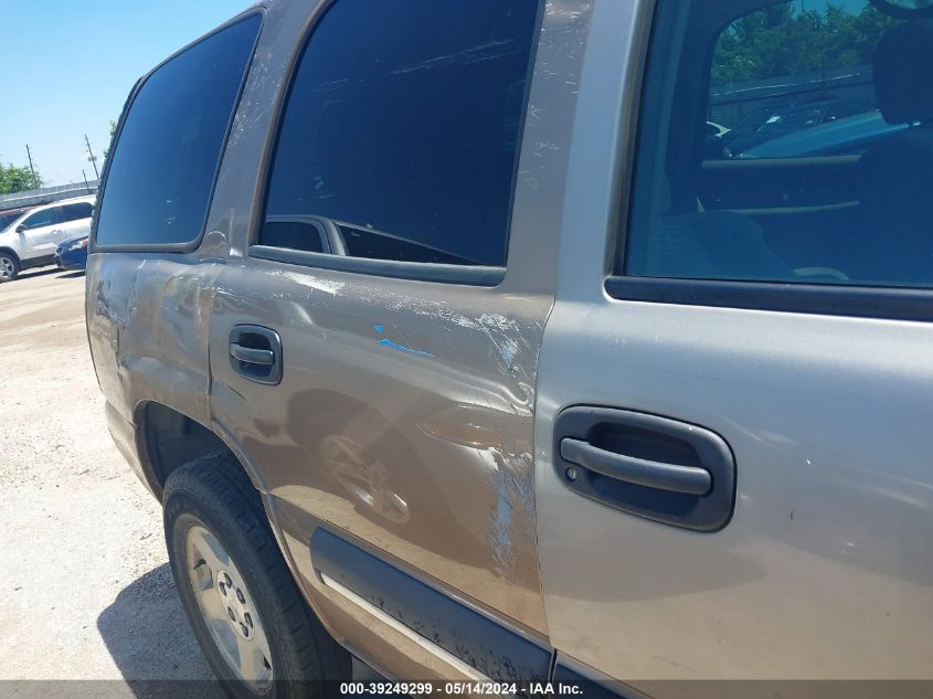 2004 Chevrolet Tahoe Ls VIN: 1GNEC13Z74R172080 Lot: 39249299