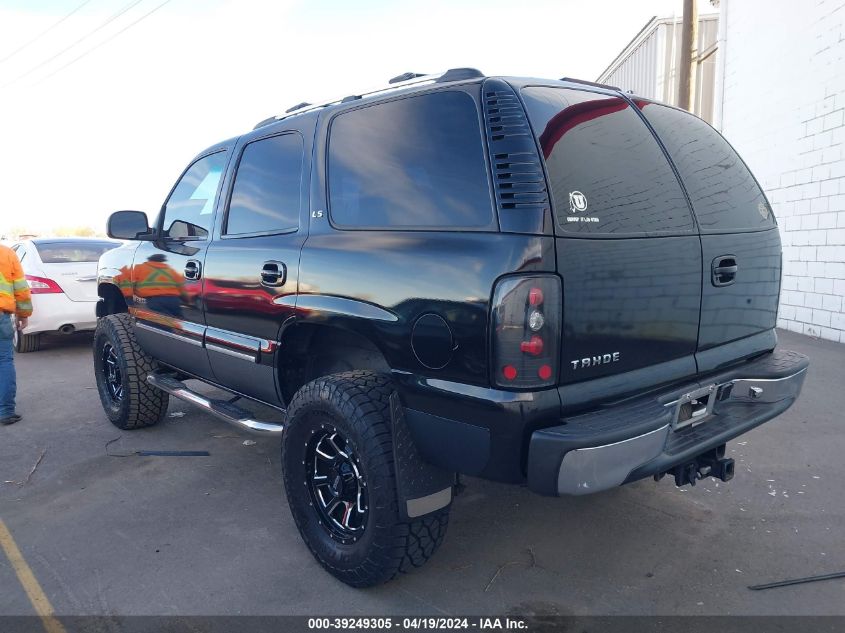 2000 Chevrolet Tahoe All New Ls VIN: 1GNEK13TXYJ185022 Lot: 39249305