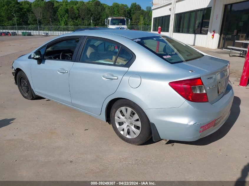 19XFB2F59CE005650 2012 Honda Civic Lx