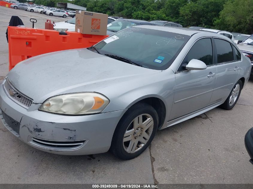 2012 Chevrolet Impala Lt VIN: 2G1WG5E38C1123522 Lot: 39249309