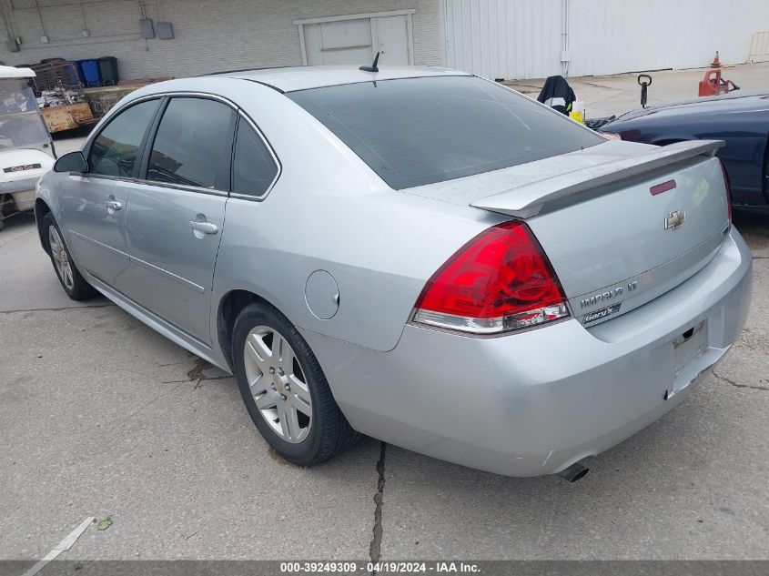 2012 Chevrolet Impala Lt VIN: 2G1WG5E38C1123522 Lot: 39249309