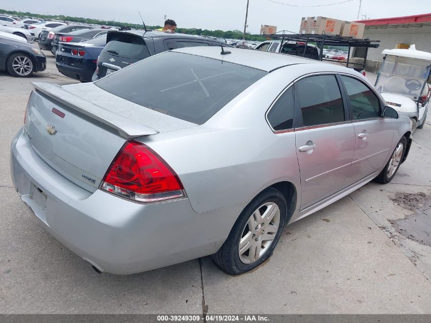 2012 Chevrolet Impala Lt VIN: 2G1WG5E38C1123522 Lot: 39249309