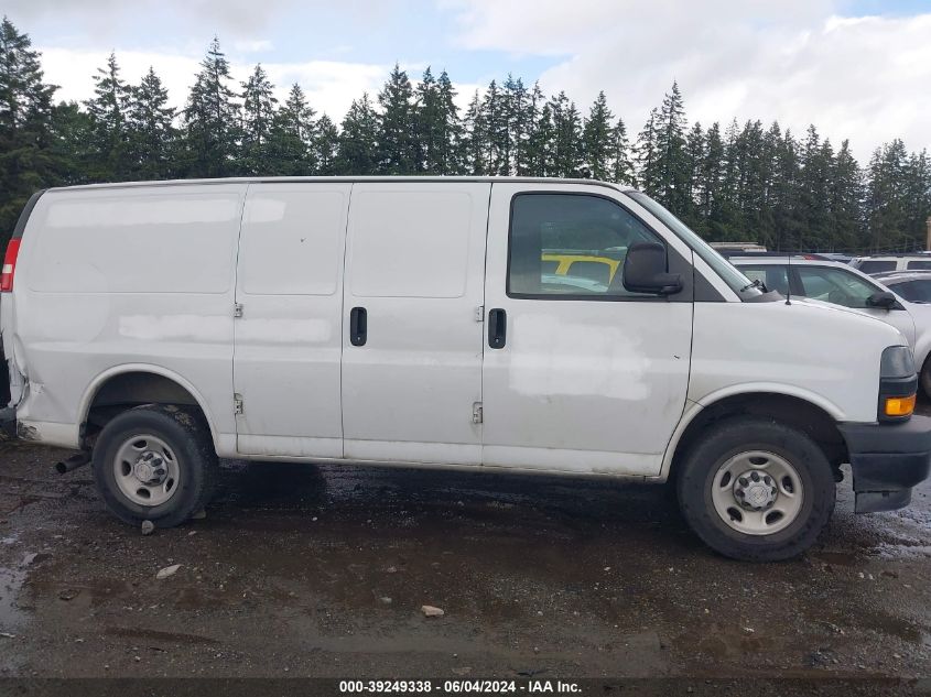 2019 Chevrolet Express 2500 Work Van VIN: 1GCWGAFG8K1270901 Lot: 39249338