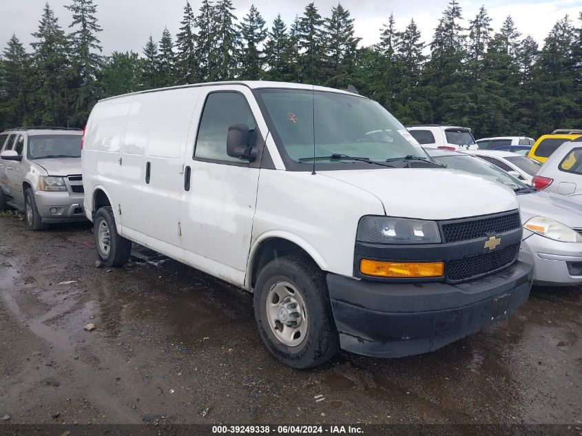 2019 Chevrolet Express 2500 Work Van VIN: 1GCWGAFG8K1270901 Lot: 39249338