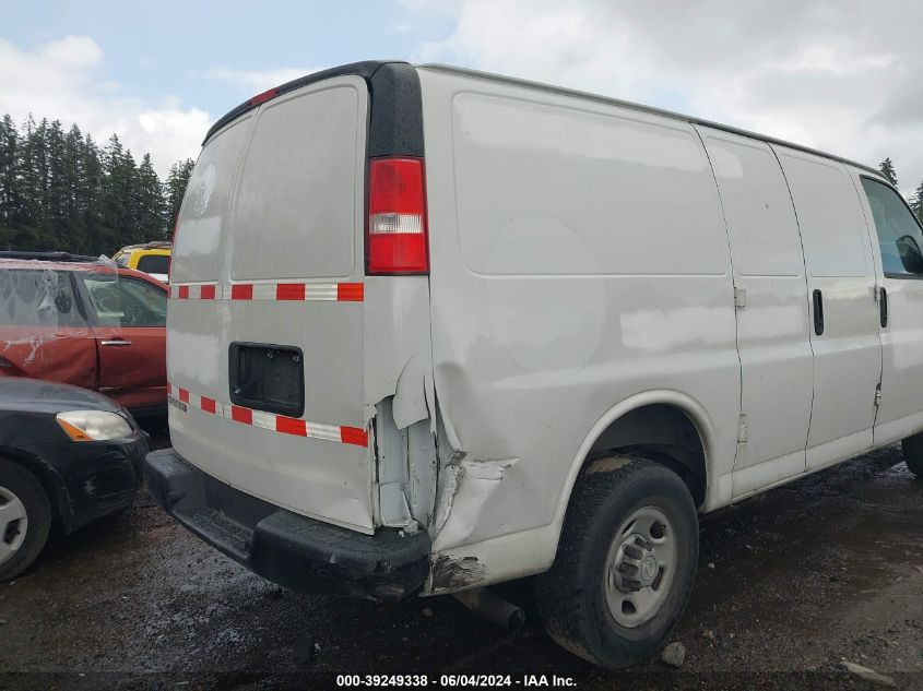 2019 Chevrolet Express 2500 Work Van VIN: 1GCWGAFG8K1270901 Lot: 39249338