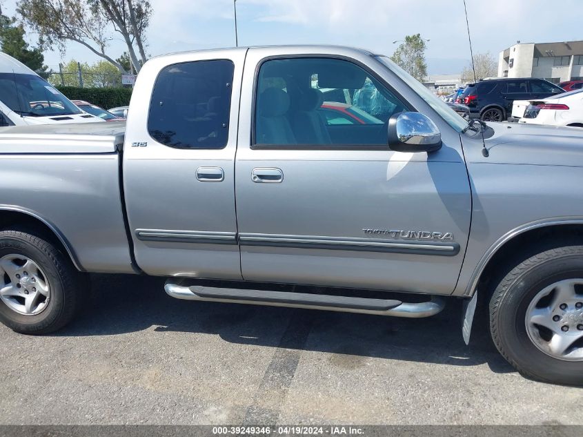 2003 Toyota Tundra Sr5 V8 VIN: 5TBRT341X3S347445 Lot: 39249346