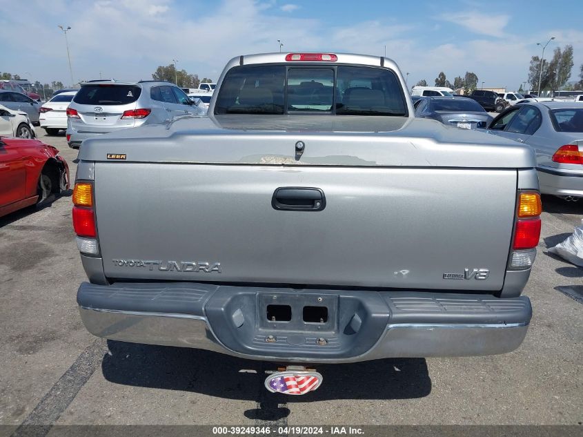 2003 Toyota Tundra Sr5 V8 VIN: 5TBRT341X3S347445 Lot: 39249346