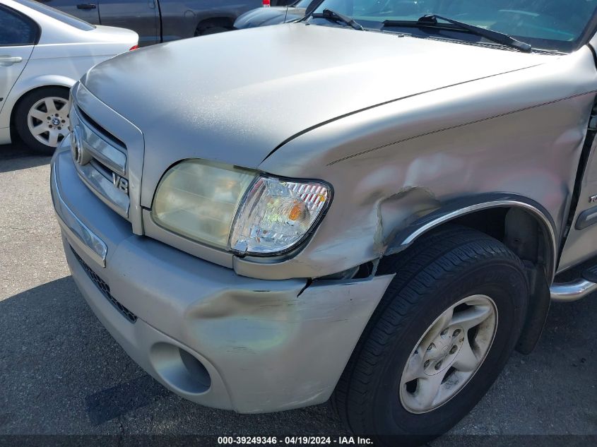 2003 Toyota Tundra Sr5 V8 VIN: 5TBRT341X3S347445 Lot: 39249346