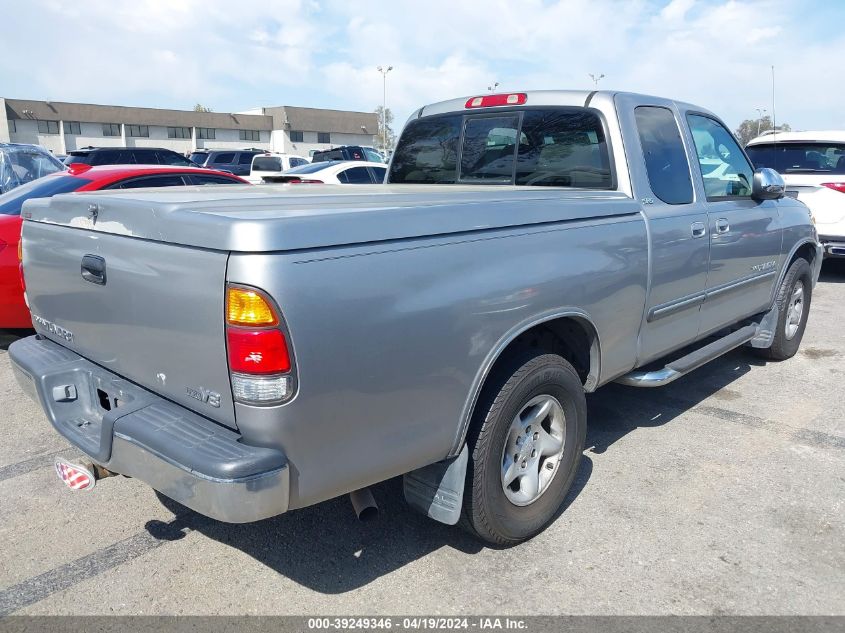 2003 Toyota Tundra Sr5 V8 VIN: 5TBRT341X3S347445 Lot: 39249346