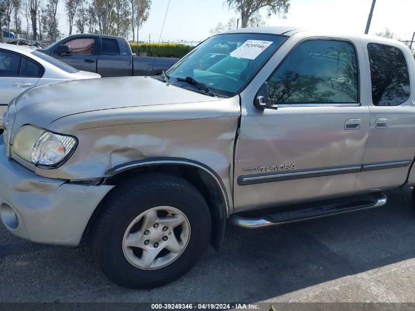 2003 Toyota Tundra Sr5 V8 VIN: 5TBRT341X3S347445 Lot: 39249346