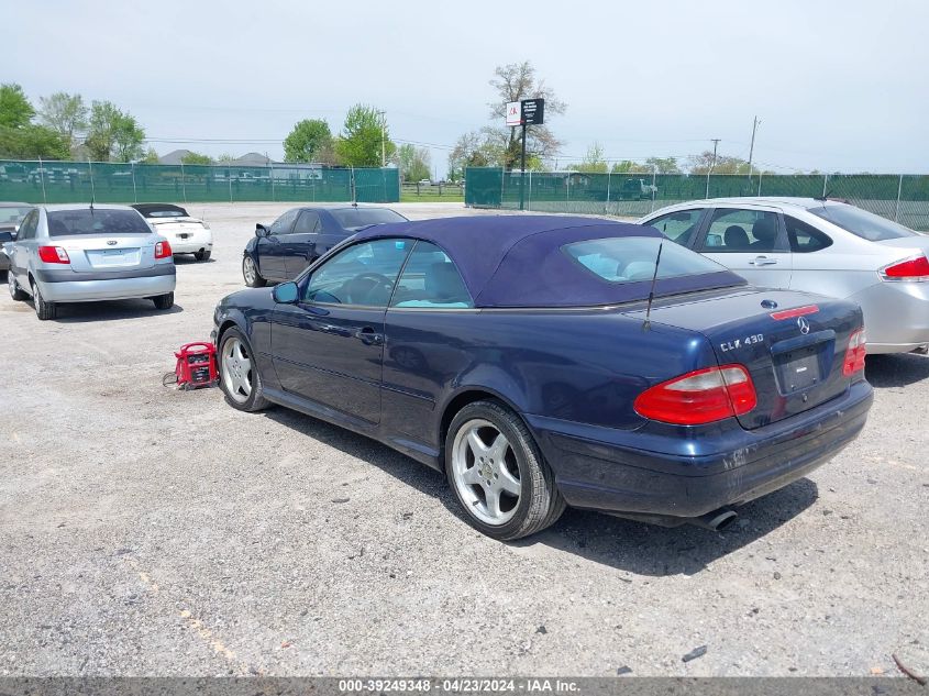 WDBLK70G0YT036907 | 2000 MERCEDES-BENZ CLK 430