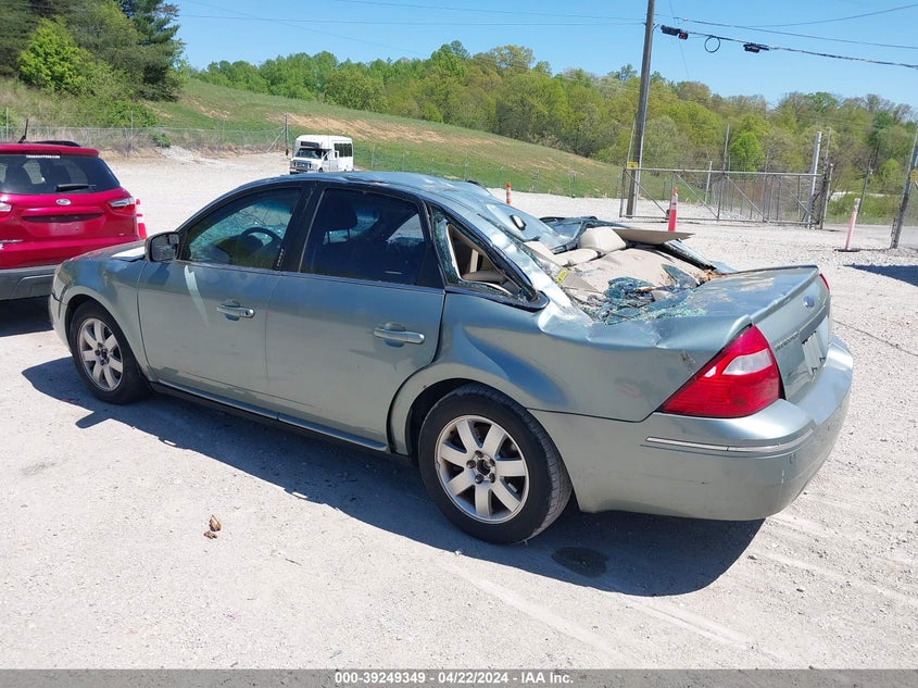 2007 Ford Five Hundred Sel VIN: 1FAHP24197G137359 Lot: 39249349