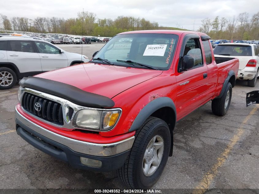 5TEWN72N91Z799887 | 2001 TOYOTA TACOMA