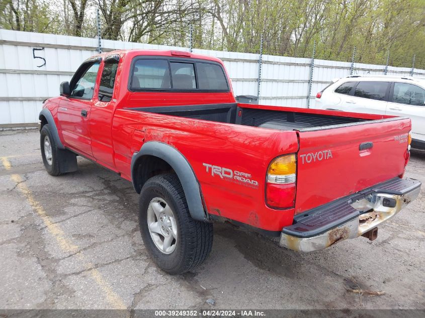 5TEWN72N91Z799887 | 2001 TOYOTA TACOMA