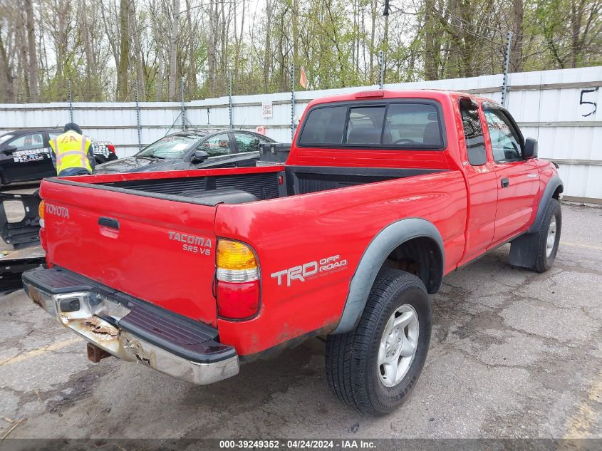 5TEWN72N91Z799887 | 2001 TOYOTA TACOMA