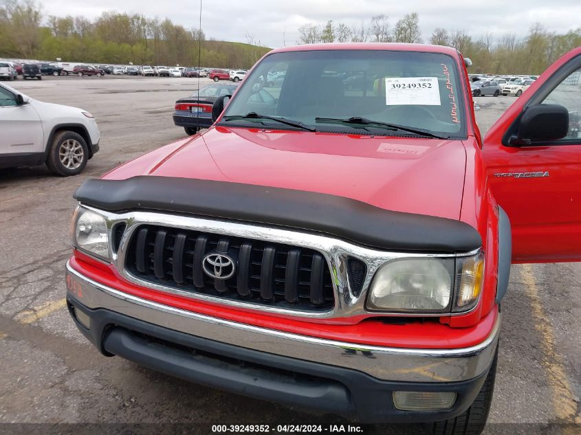 5TEWN72N91Z799887 | 2001 TOYOTA TACOMA