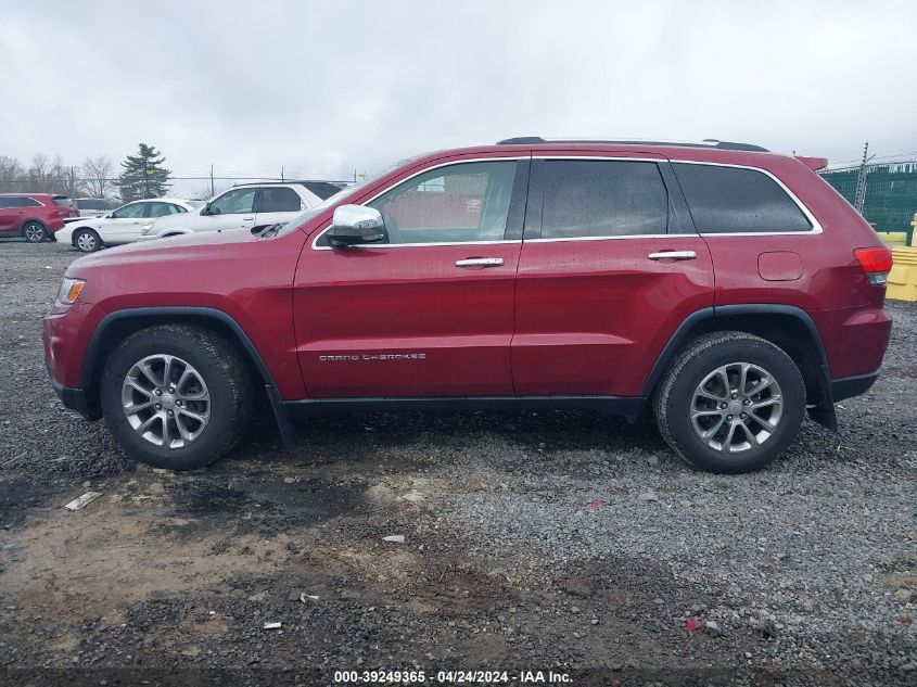 2015 Jeep Grand Cherokee Limited VIN: 1C4RJFBG4FC618320 Lot: 39249365