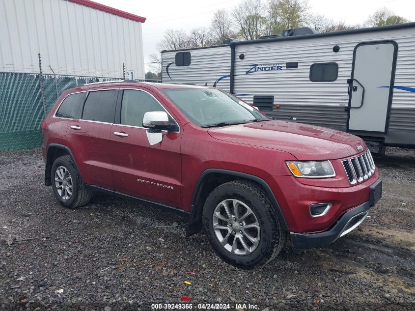 2015 Jeep Grand Cherokee Limited VIN: 1C4RJFBG4FC618320 Lot: 39249365