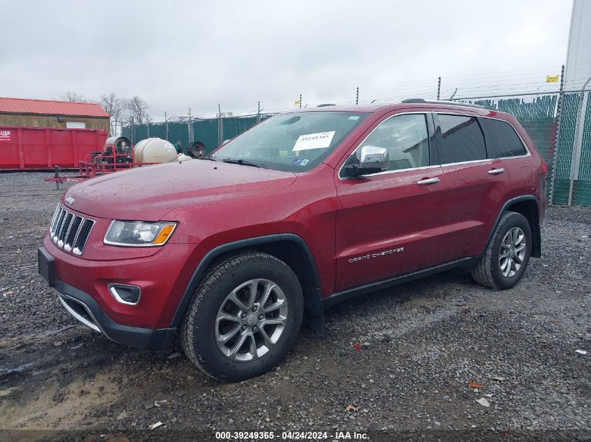 2015 Jeep Grand Cherokee Limited VIN: 1C4RJFBG4FC618320 Lot: 39249365