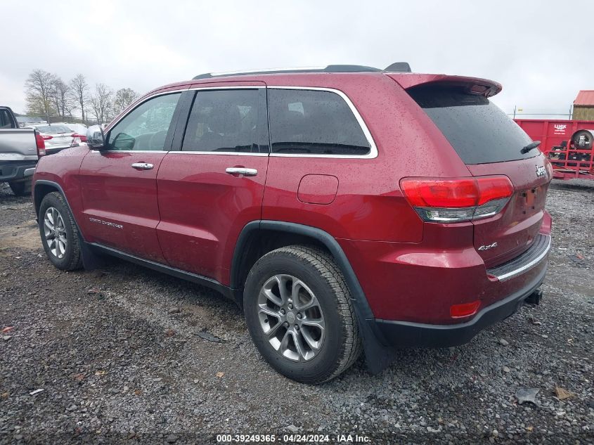 2015 Jeep Grand Cherokee Limited VIN: 1C4RJFBG4FC618320 Lot: 39249365