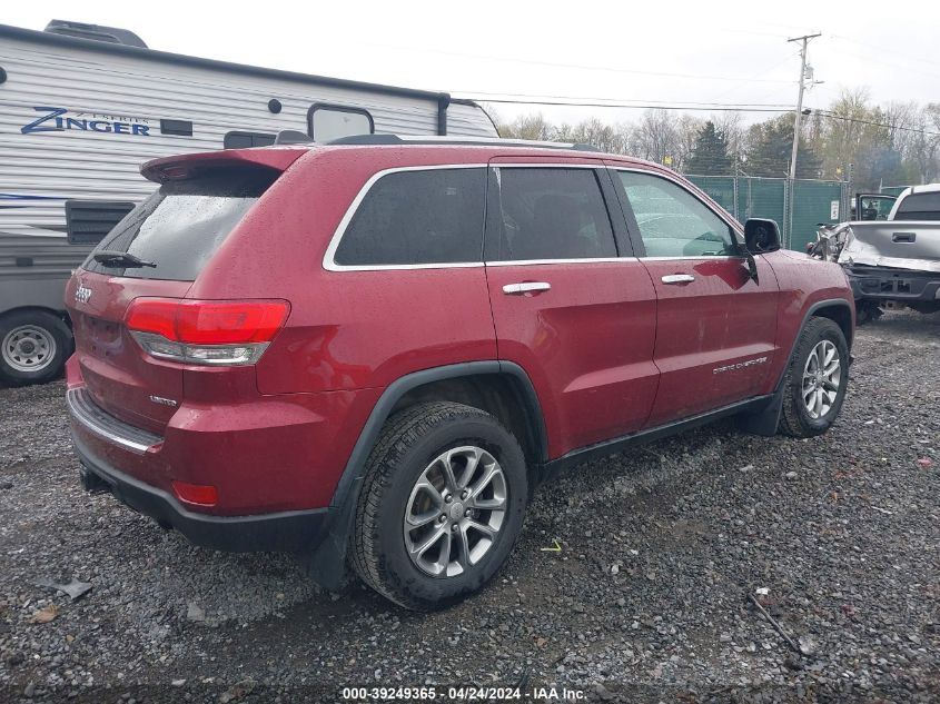 2015 Jeep Grand Cherokee Limited VIN: 1C4RJFBG4FC618320 Lot: 39249365